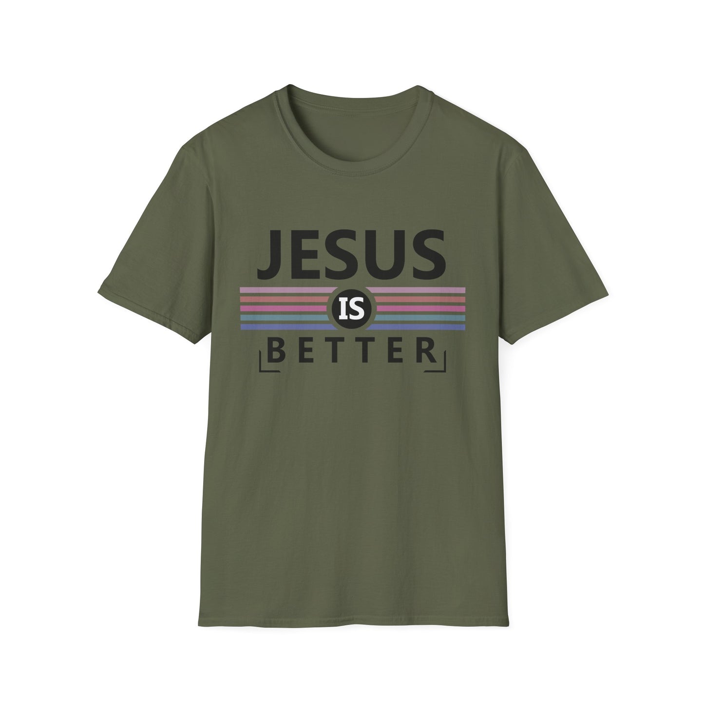 Christian Unisex T-Shirt - Jesus Is Better Design