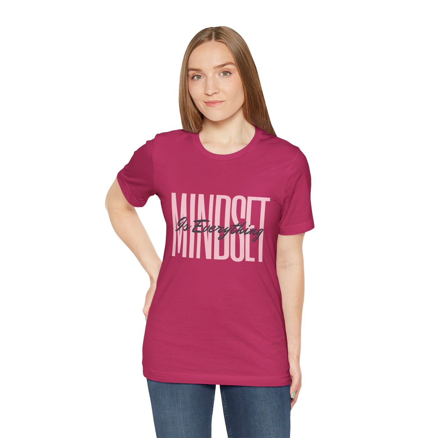 Mindset is Everything Motivational Unisex T-Shirt