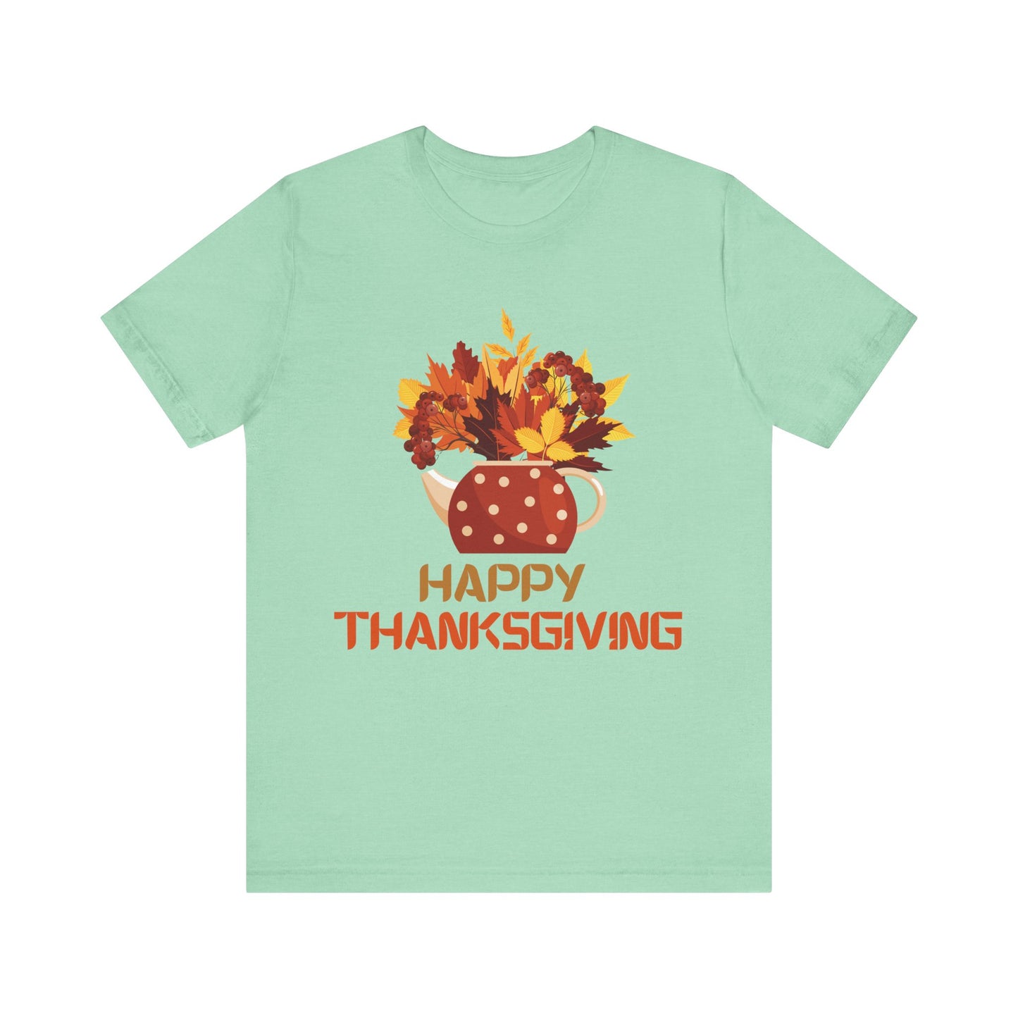 Kettle Plants in Fall Thanksgiving T-Shirt - Unisex