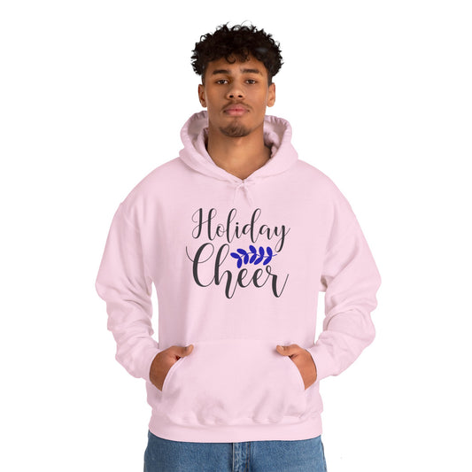 “Holiday Cheer” Joyful Christmas Hoodie | Motivational Treats