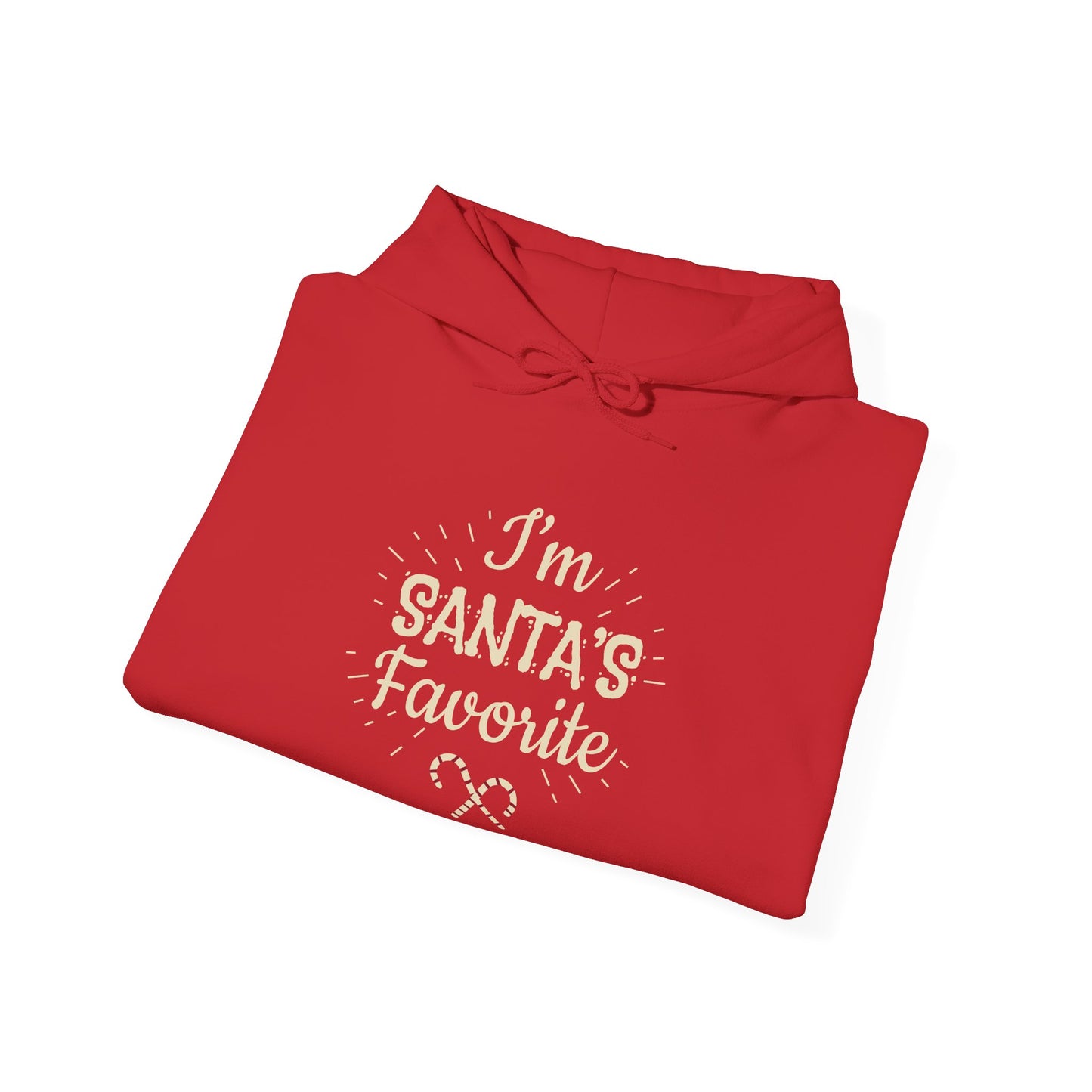 “I’m Santa’s Favorite” Christmas Hoodie | Motivational Treats
