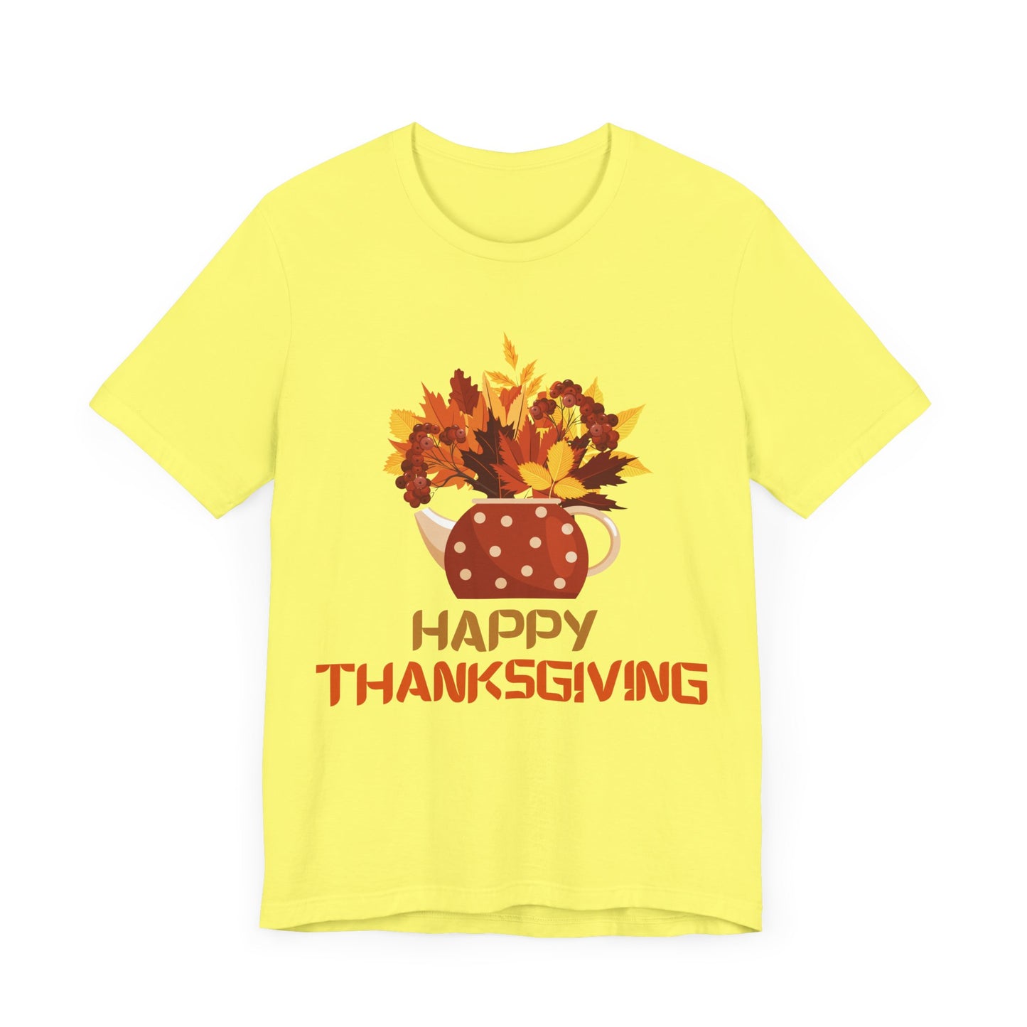Kettle Plants in Fall Thanksgiving T-Shirt - Unisex
