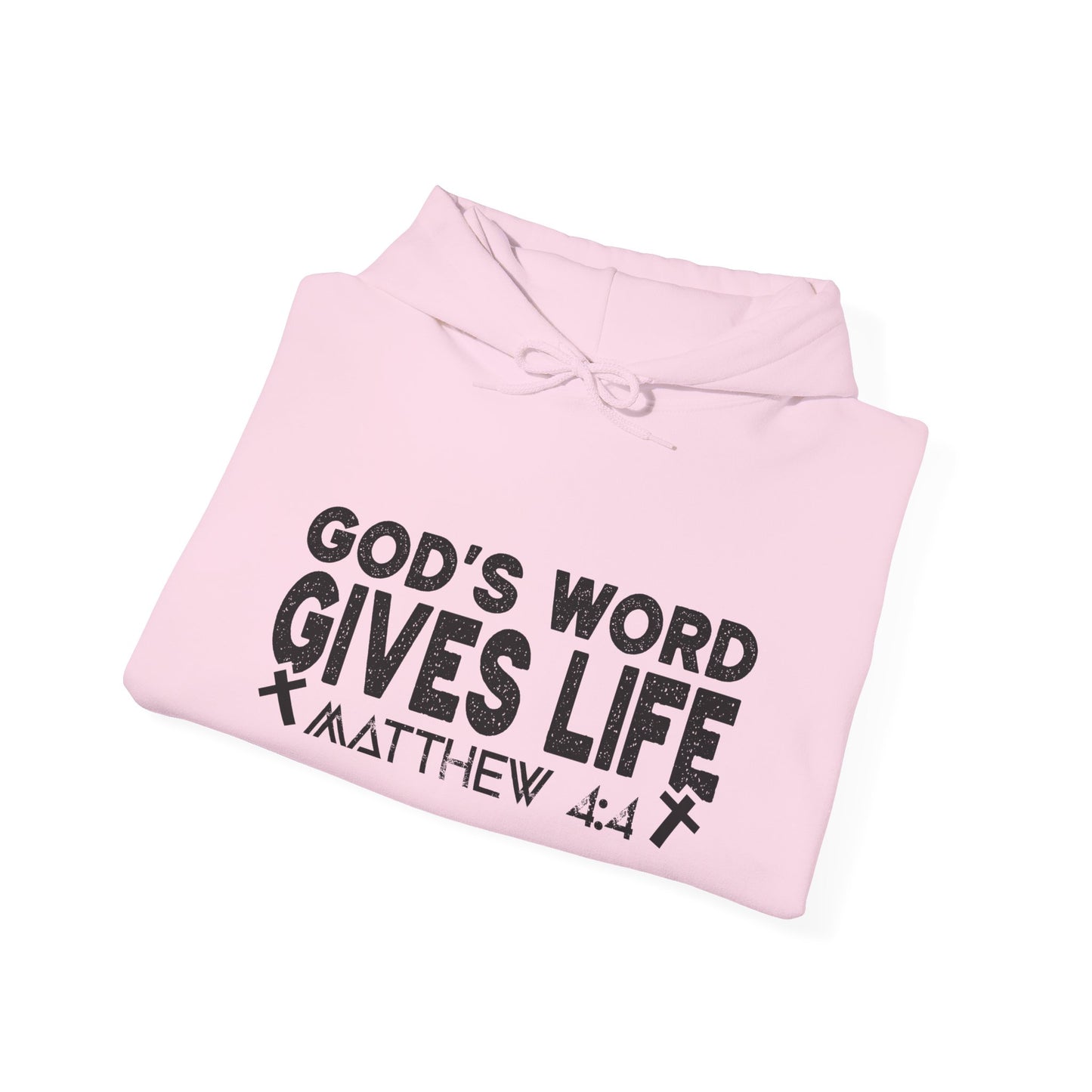 God’s Word Gives Life Christian Hoodie | Motivational Treats