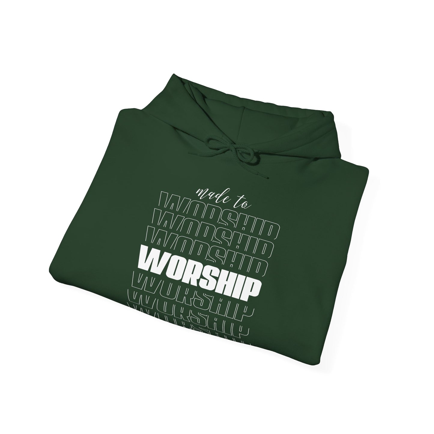 Made to Worship Christian Hoodie | Motivational Treats