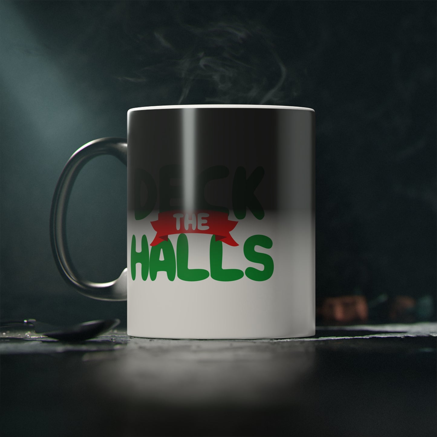 Deck the Halls Christmas Colour-Changing Mug | Motivational Treats