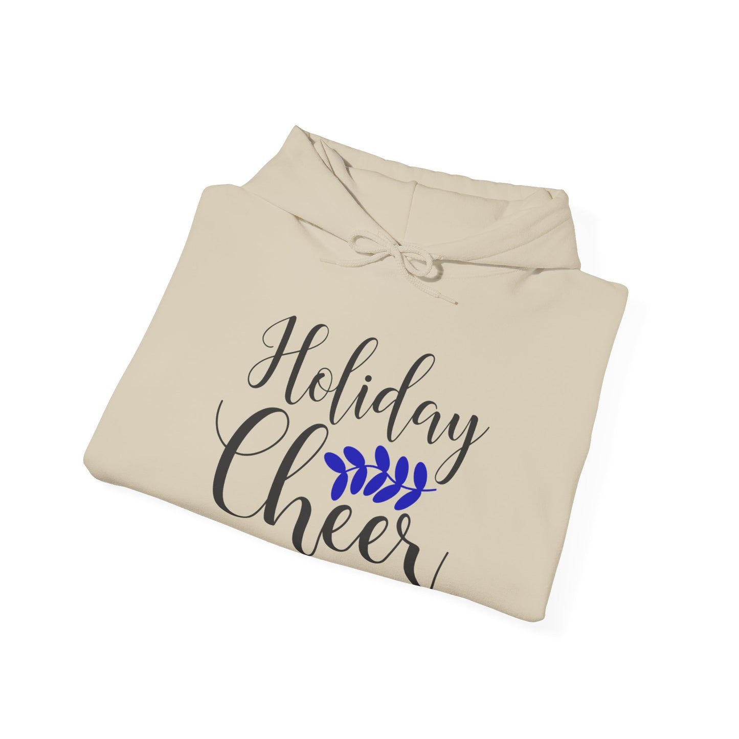 “Holiday Cheer” Joyful Christmas Hoodie | Motivational Treats