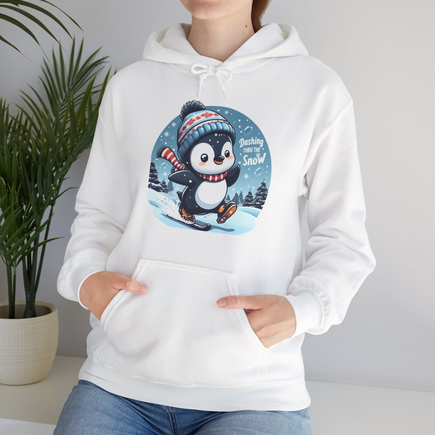 Dashing Through the Snow Christmas Hoodie - Unisex