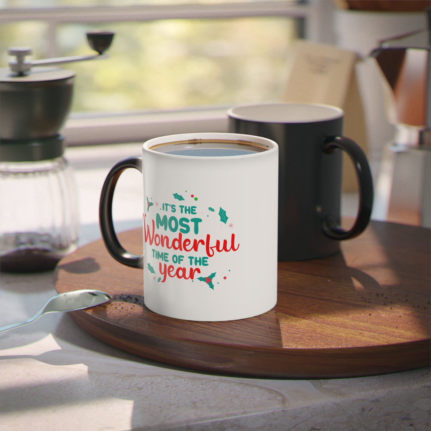 Most Wonderful Time Christmas Colour-Changing Mug | Motivational Treats