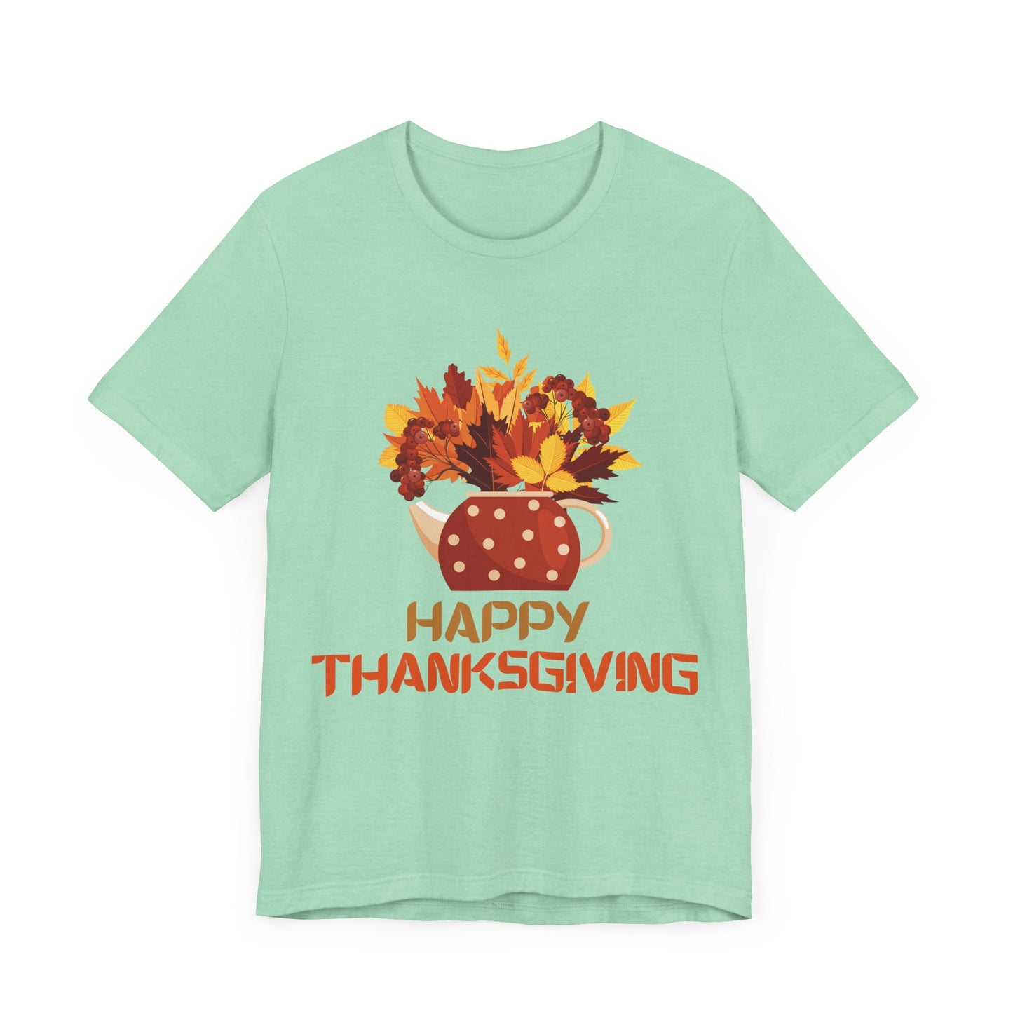 Kettle Plants in Fall Thanksgiving T-Shirt - Unisex