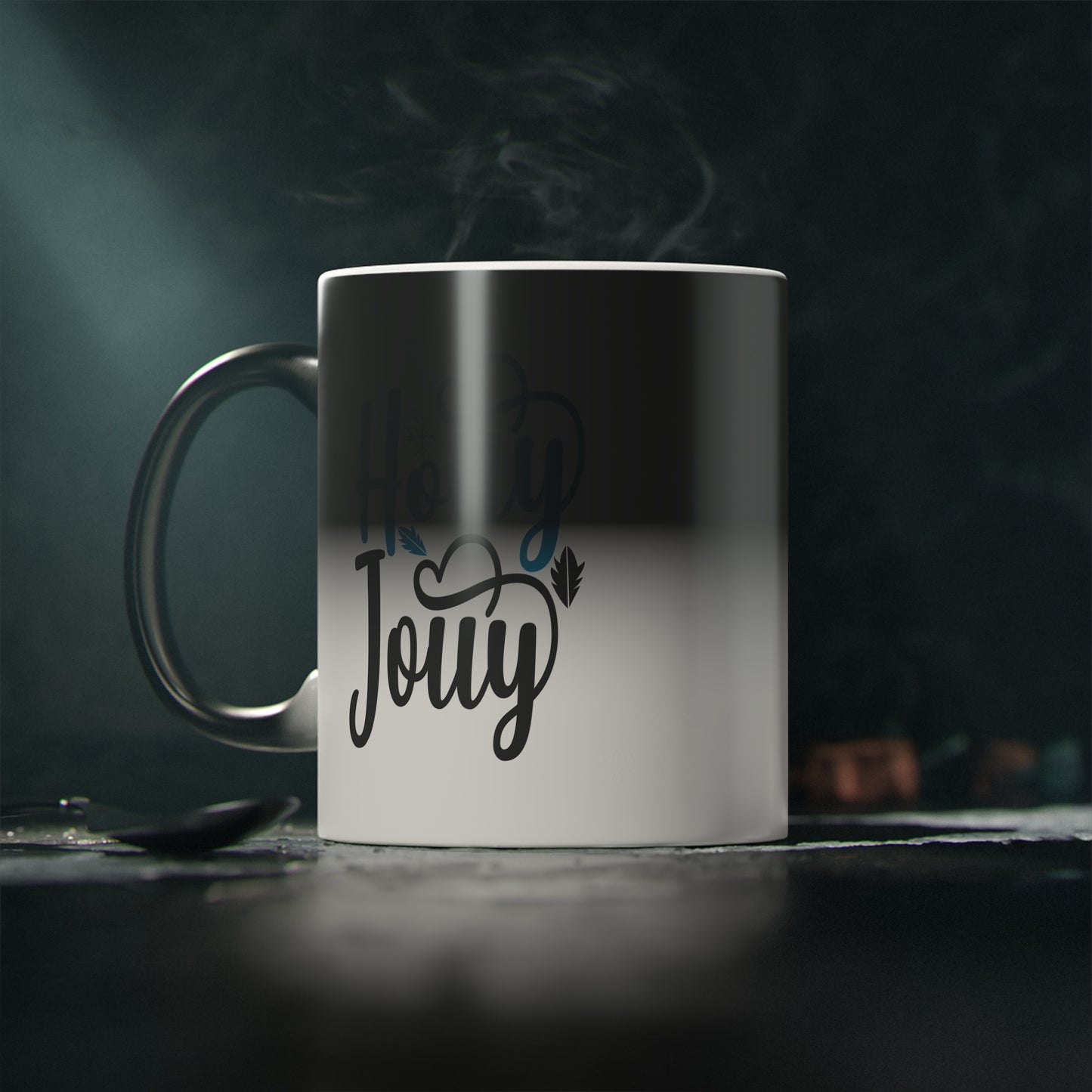 “Holly Jolly” Festive Colour-Changing Christmas Mug | Motivational Treats