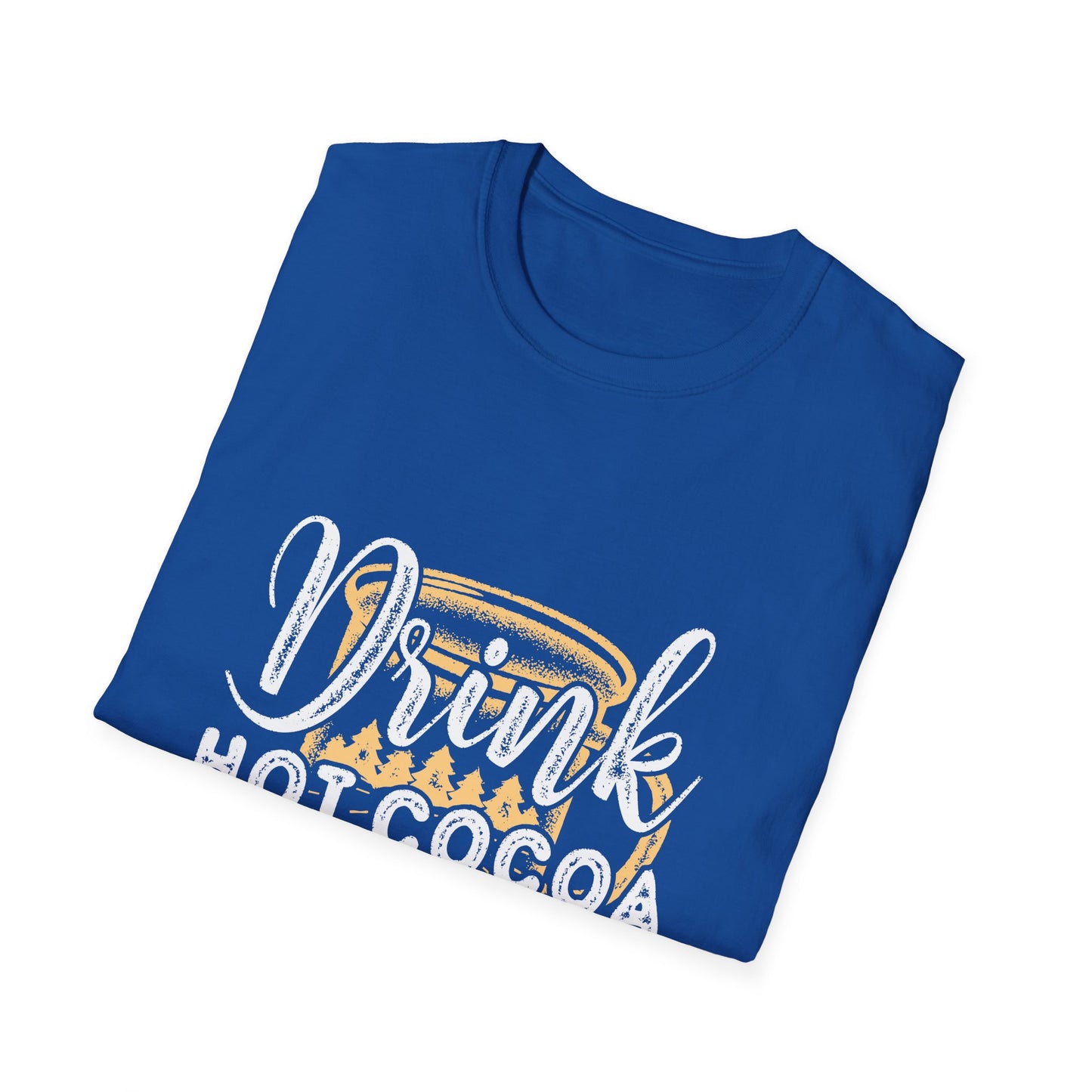 Christmas Unisex T-Shirt - Drink Hot Cocoa Design
