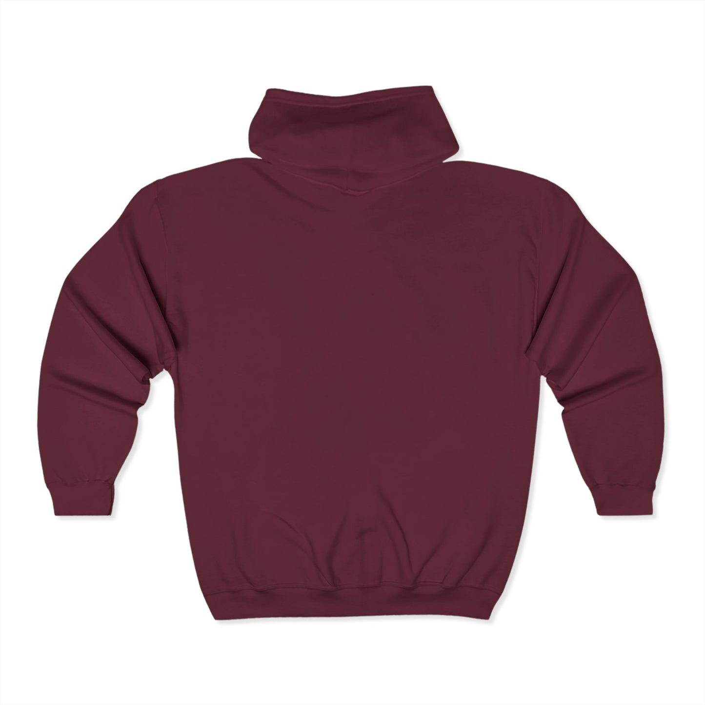 Christmas Unisex Full Zip Hooded Sweatshirt - I'm Santa's Favorite Design