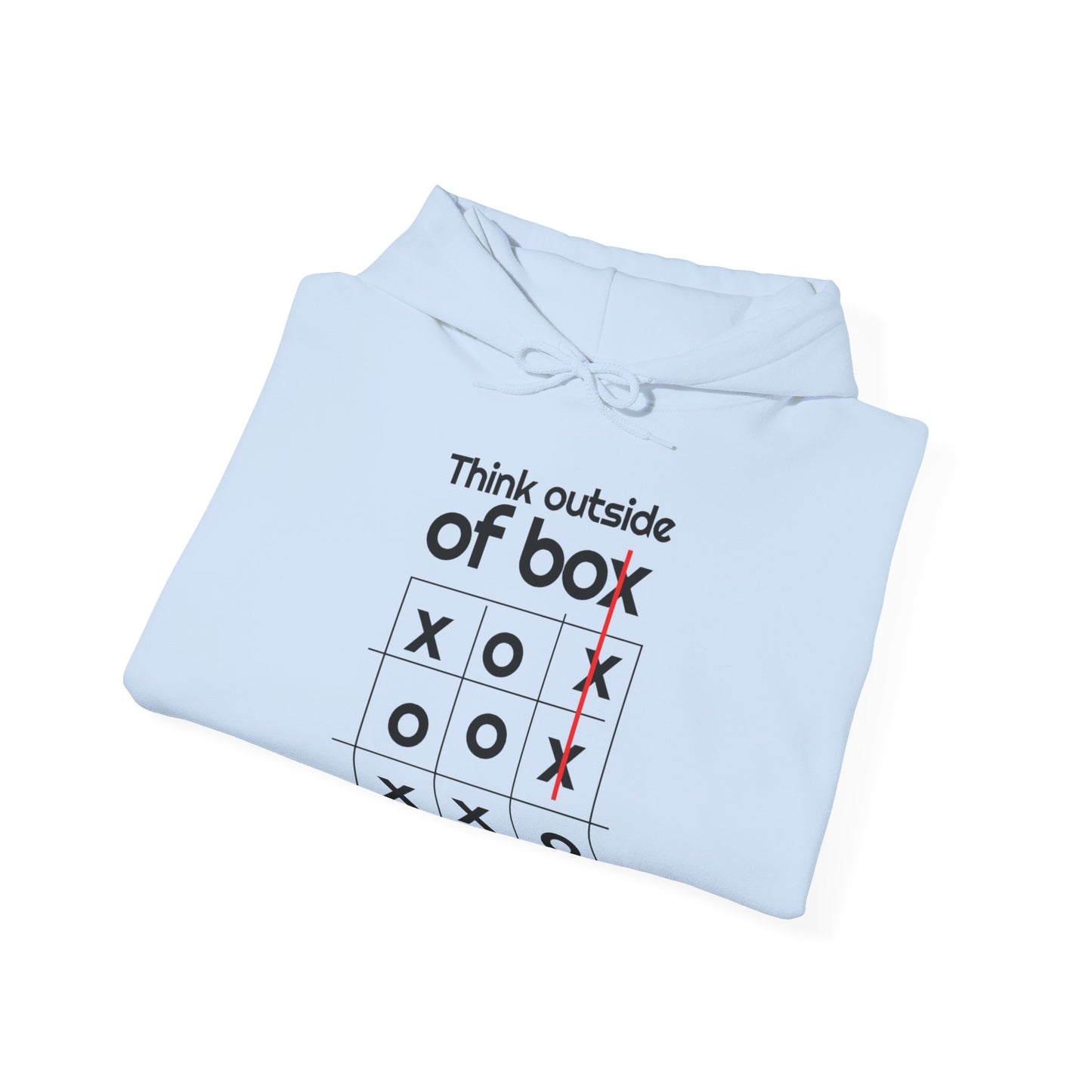 Think Outside The Box Motivational Hoodie - Unisex