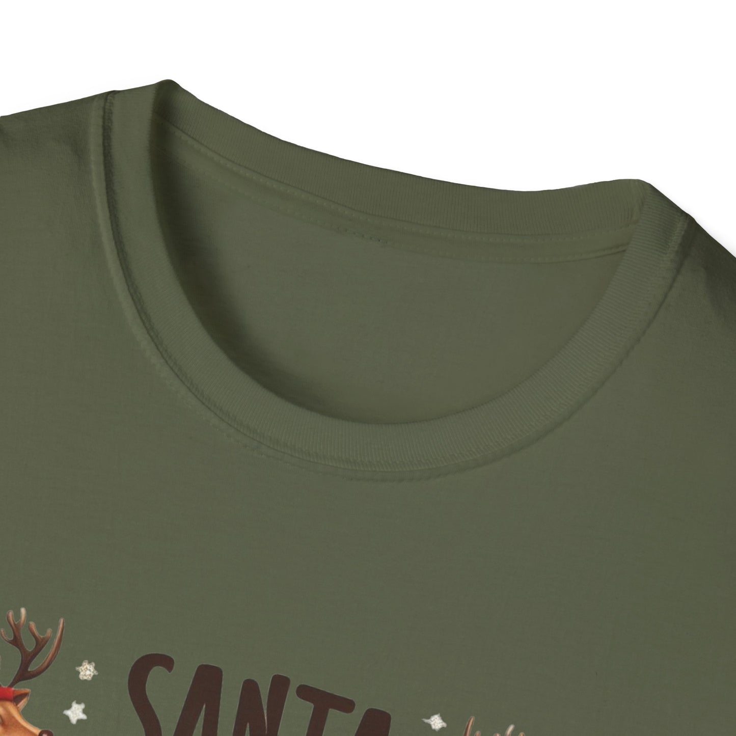 Christmas Unisex T-Shirt - Santa Squad Design