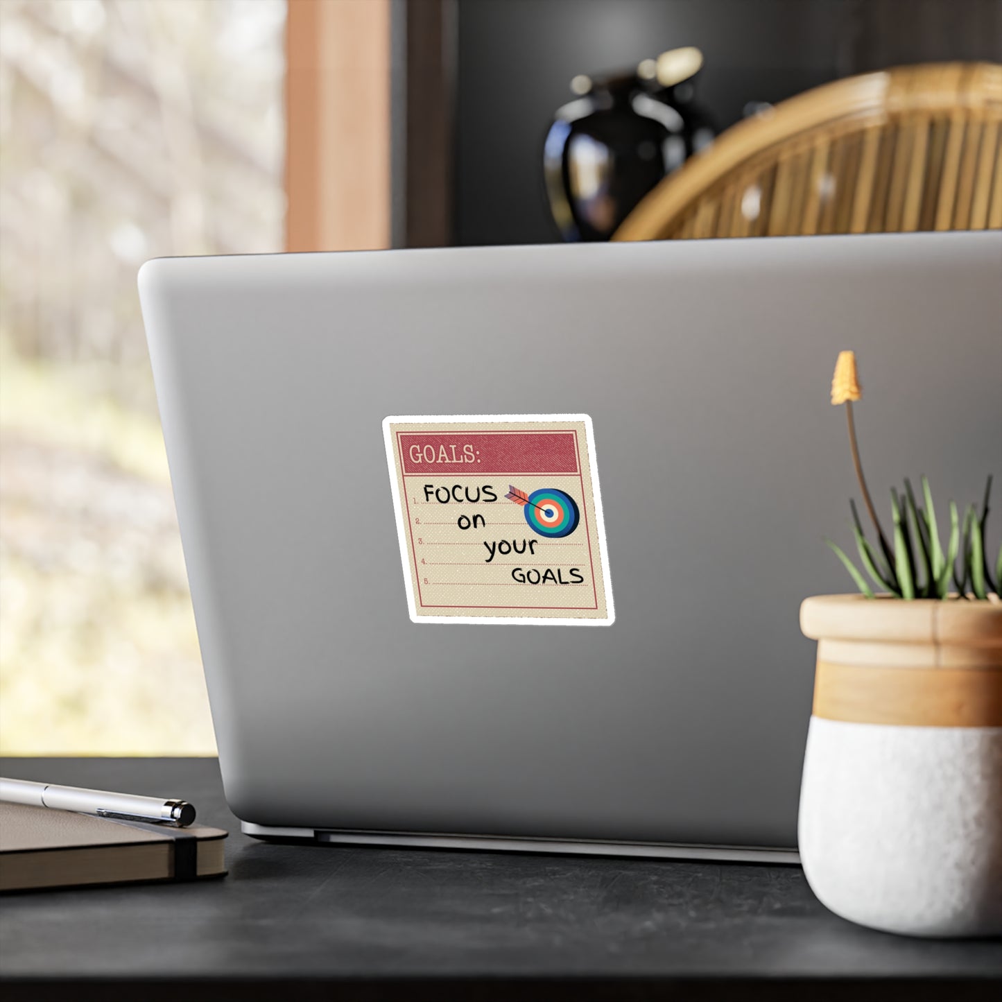 Focus On Your Goals Sticker