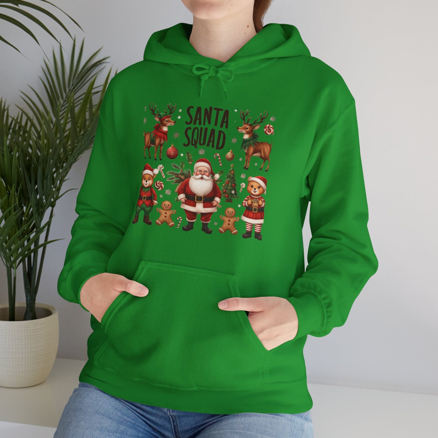 Santa Squad Christmas Hoodie - Unisex