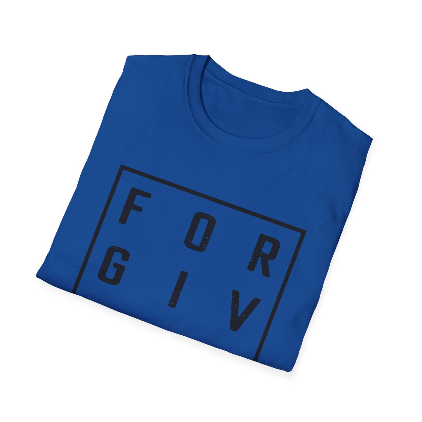 Christian Unisex T-Shirt - Forgiven Cross Design