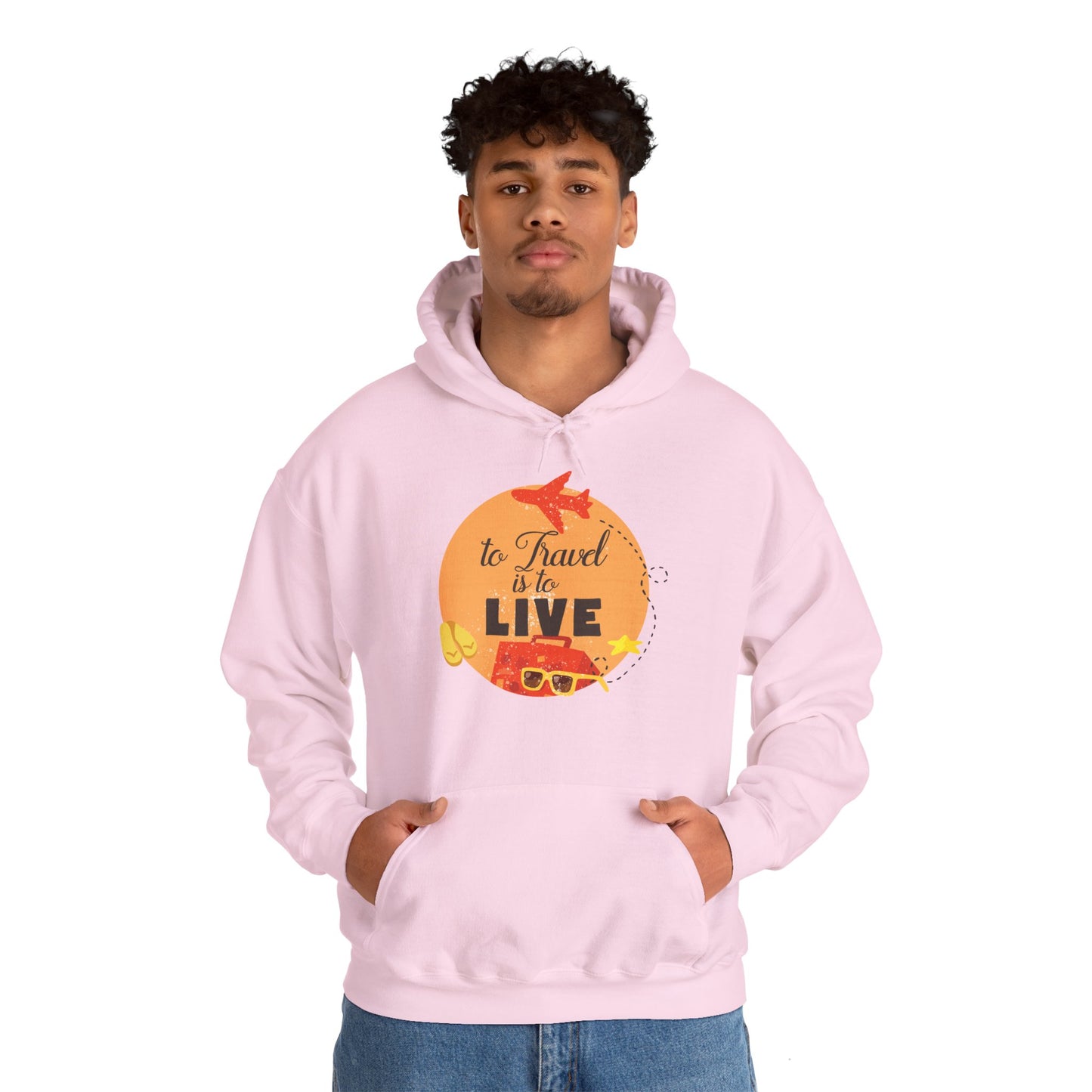 To Travel Is To Live Motivational Hoodie - Unisex