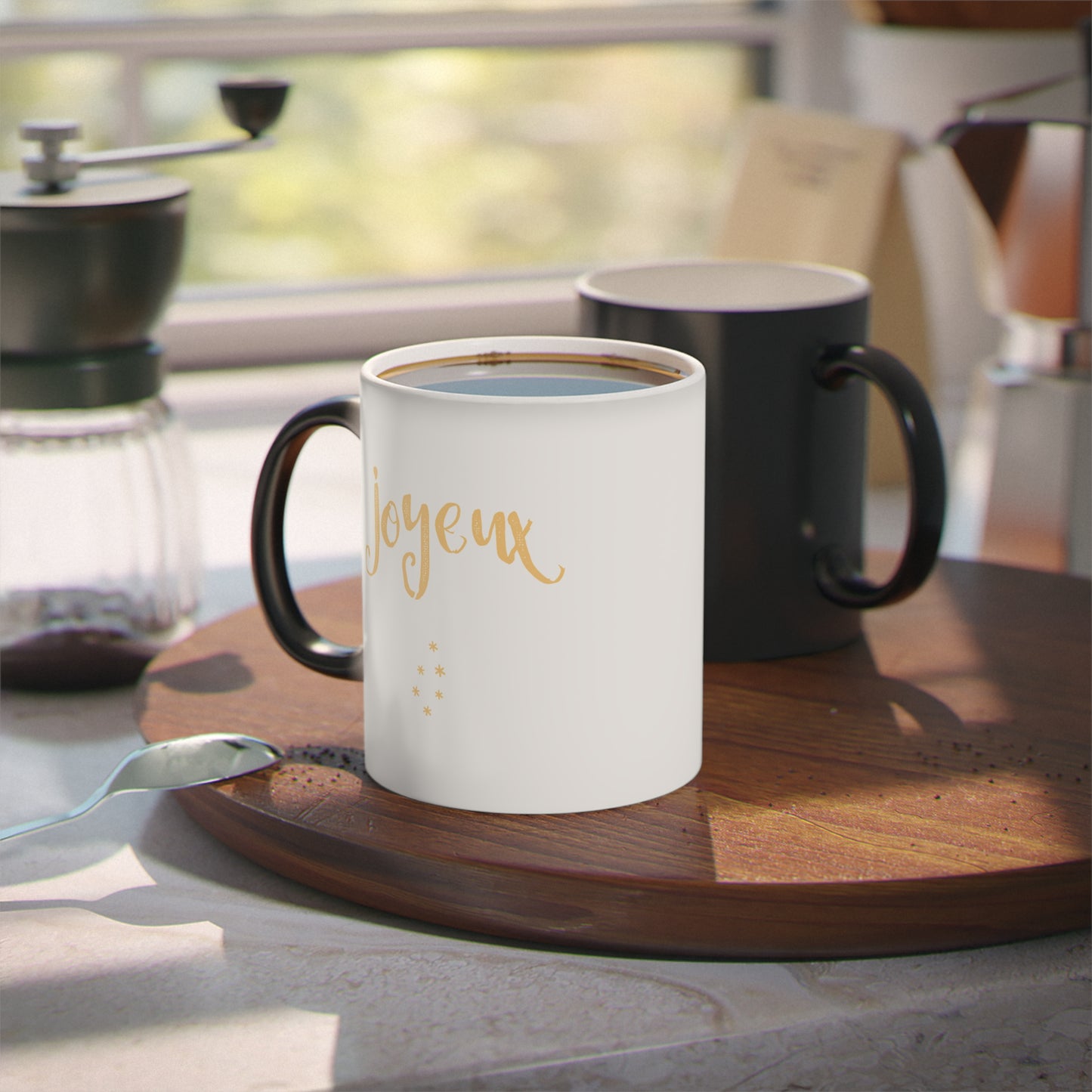 “Joyeux Noël” Colour-Changing Christmas Mug | Motivational Treats