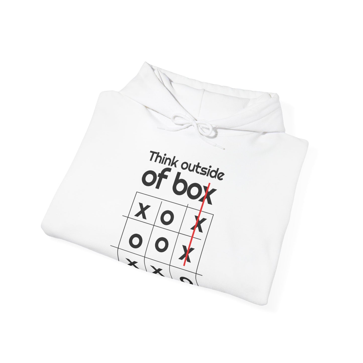 Think Outside The Box Motivational Hoodie - Unisex