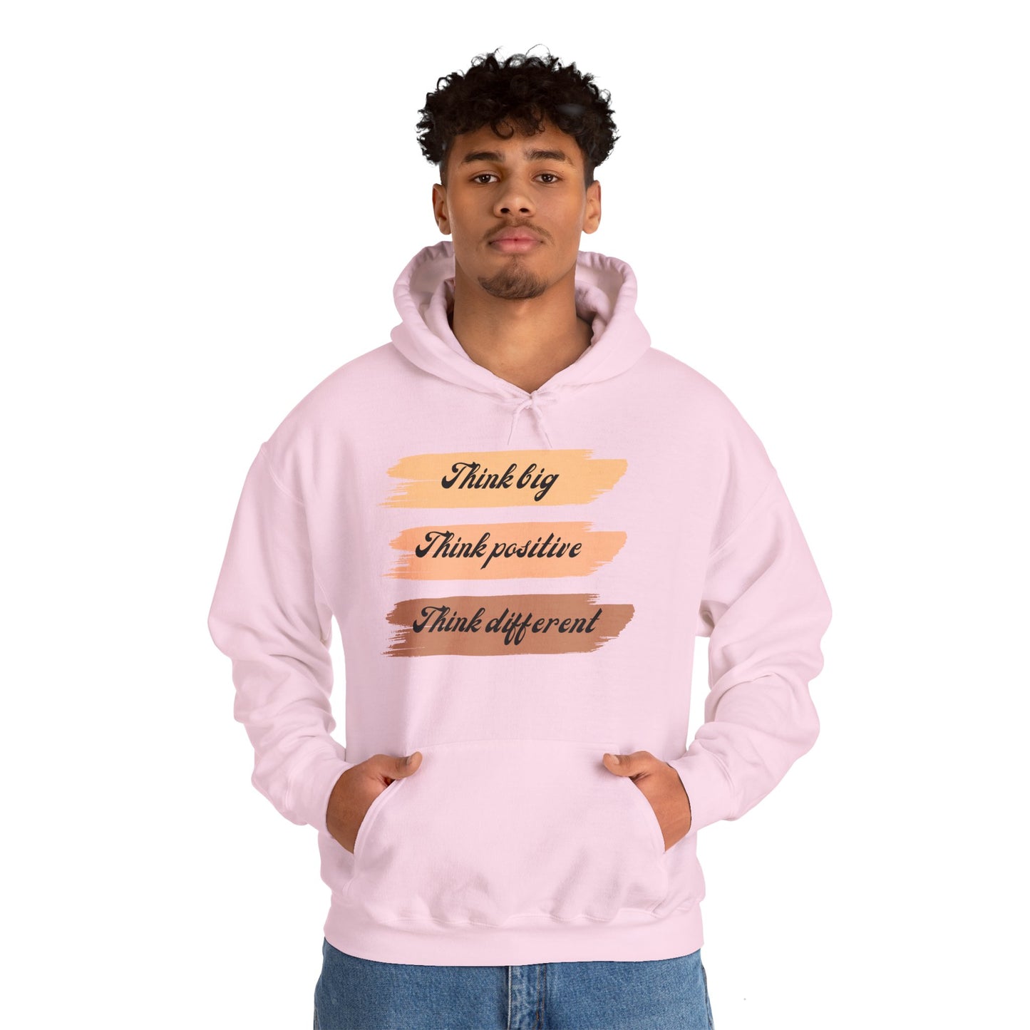 Think Big Motivational Hoodie - Unisex Inspirational Sweatshirt