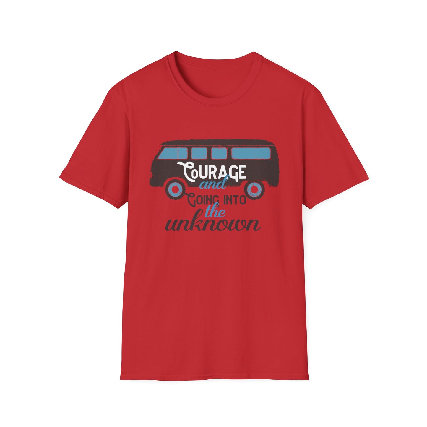 Courage Going Into The Unknown Tee | Motivational Treats