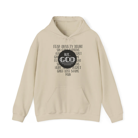 God Trumps Negative Emotions Christian Hoodie | Motivational Treats