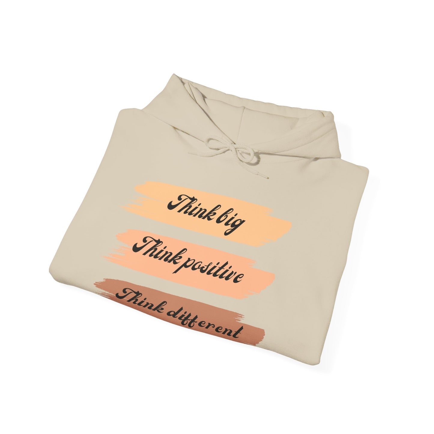 Think Big Motivational Hoodie - Unisex Inspirational Sweatshirt