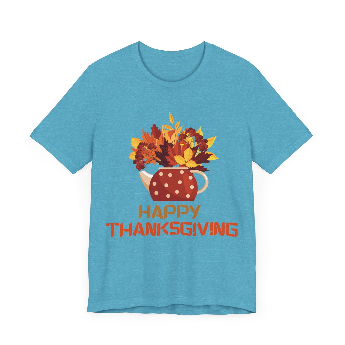 Kettle Plants in Fall Thanksgiving T-Shirt - Unisex