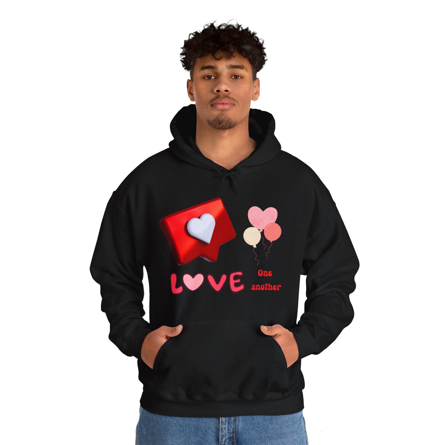 Love One Another Motivational Hoodie - Unisex