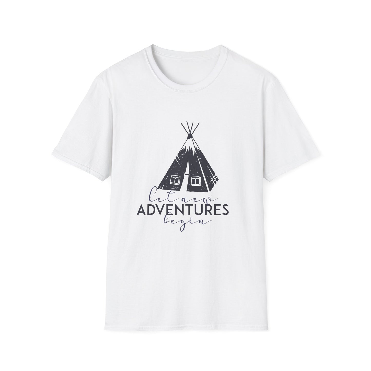 Let New Adventures Begin Tee | Motivational Treats