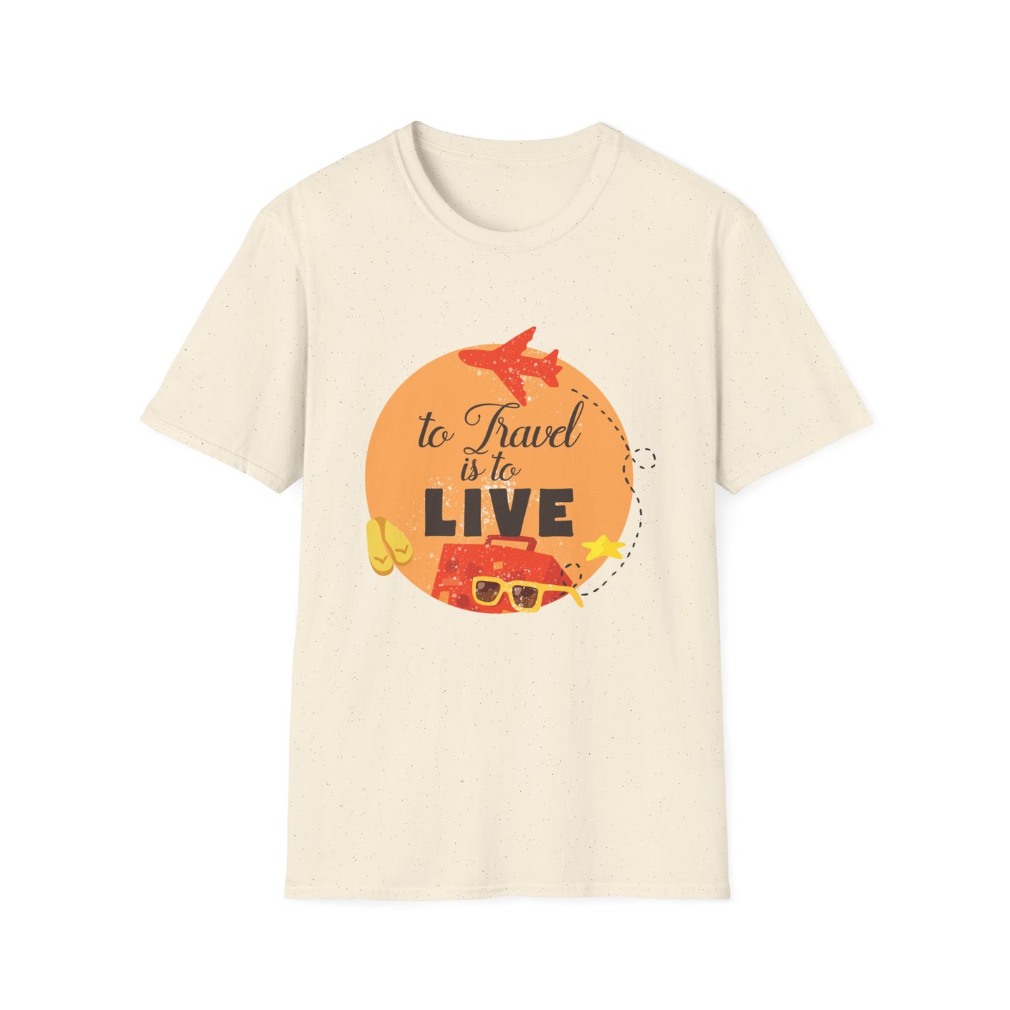 To Travel Is To Live Wanderlust Tee | Motivational Treats