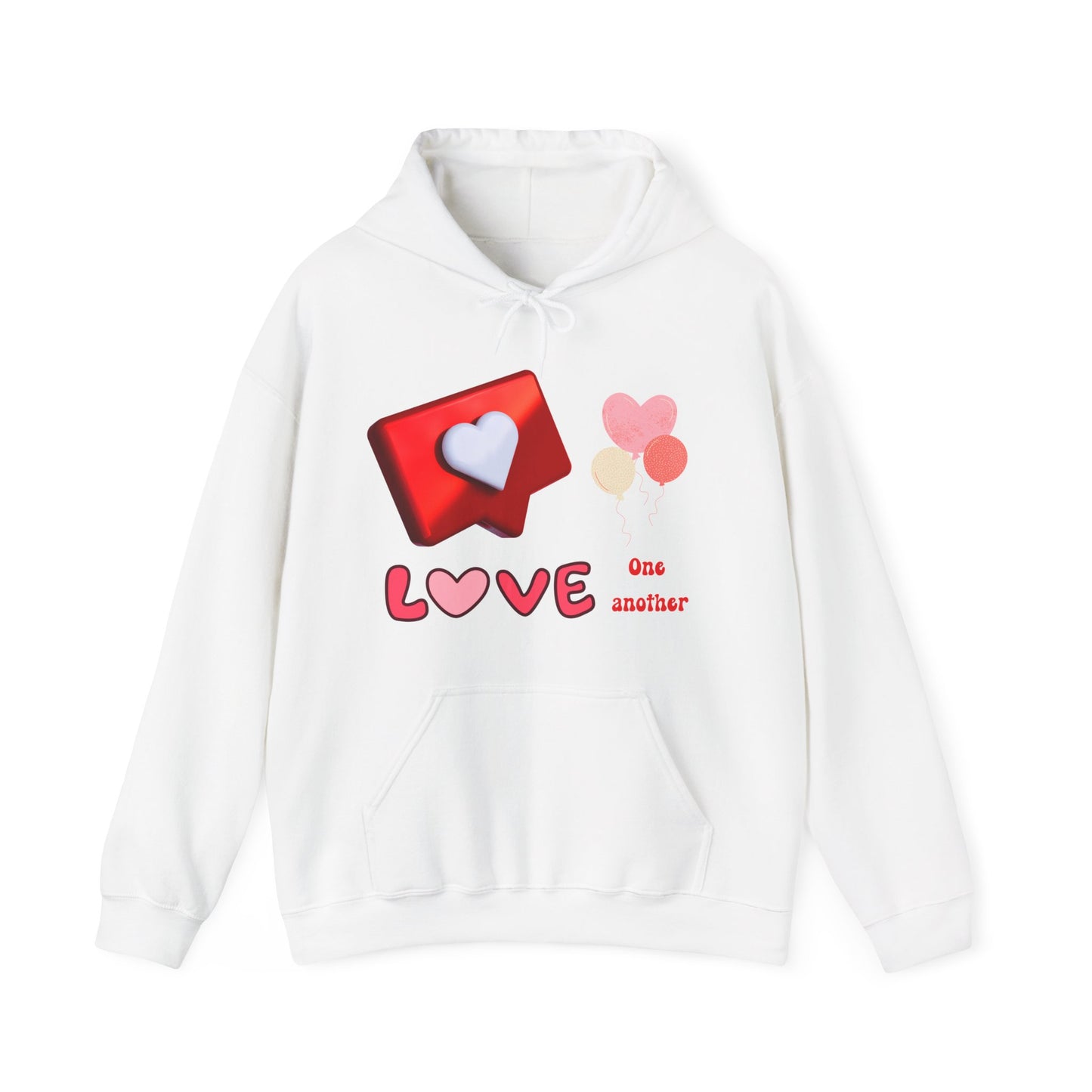 Love One Another Motivational Hoodie - Unisex