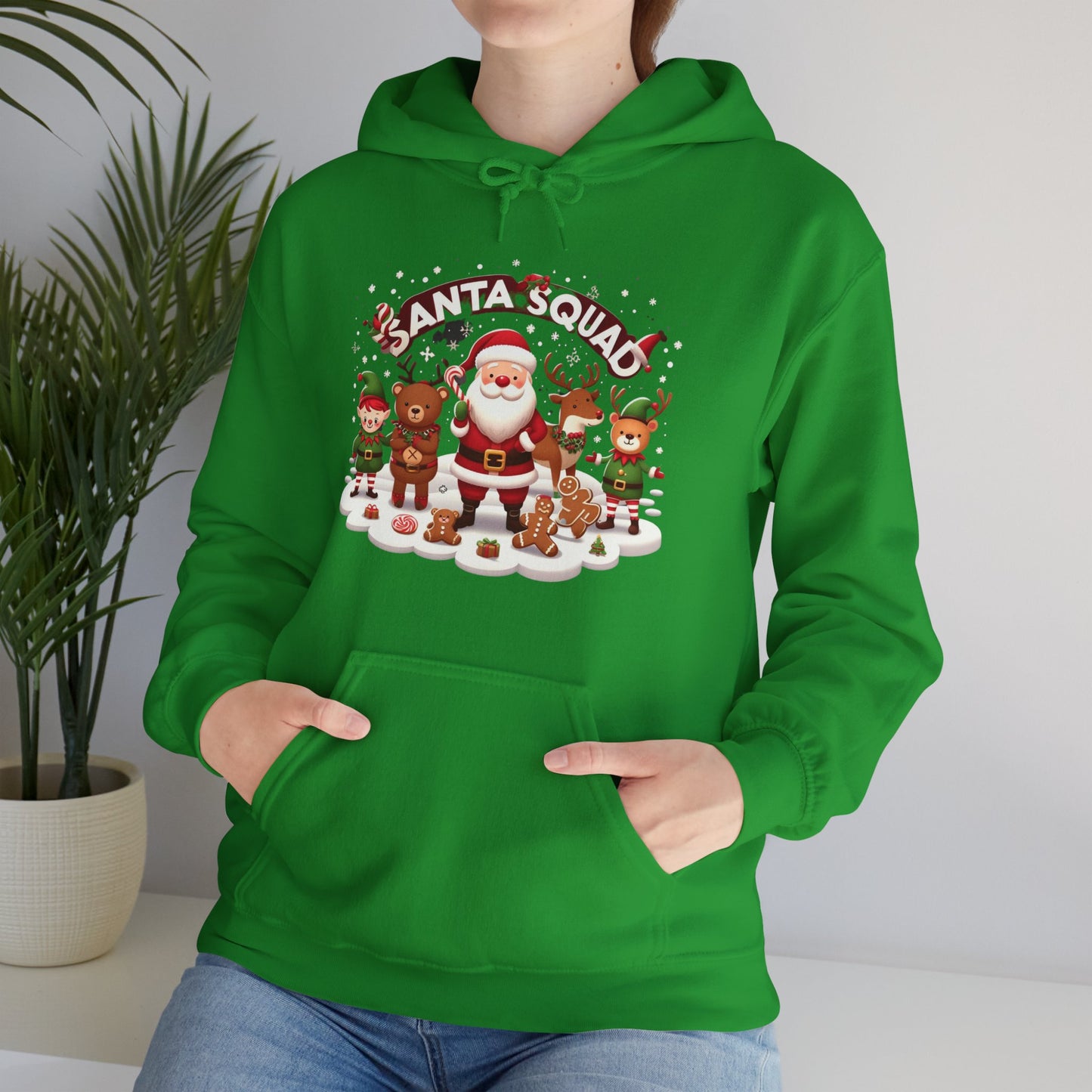 Santa Squad Winter Wonderland Christmas Hoodie - Unisex