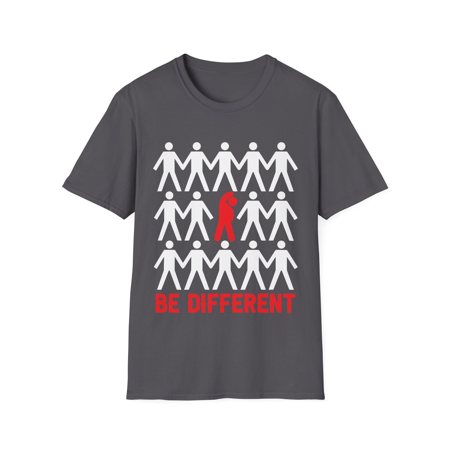 Motivational Unisex T-Shirt - Be Different Design