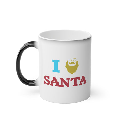 I Love Santa Colour Changing Christmas Mug | Motivational Treats