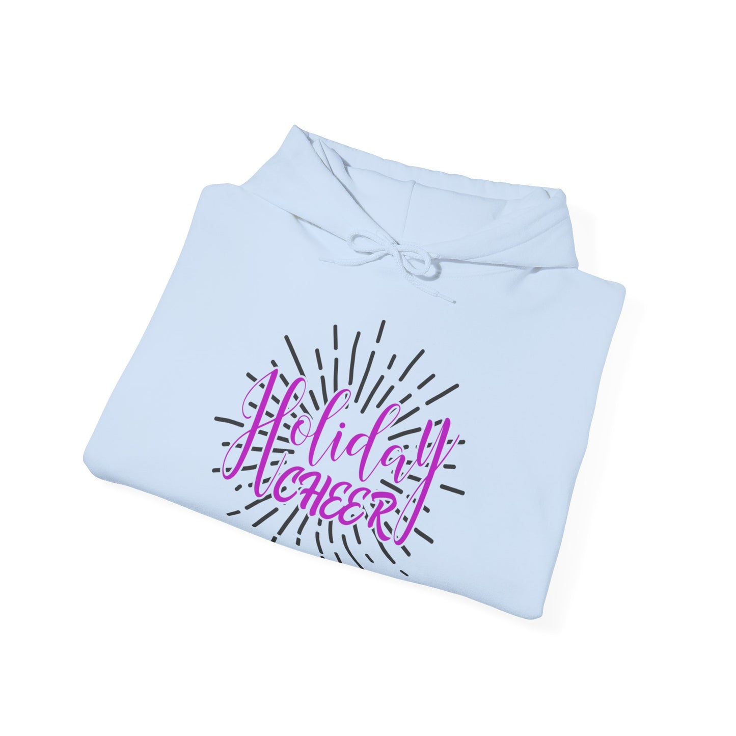 "Holiday Cheer" Festive Christmas Hoodie | Motivational Treats