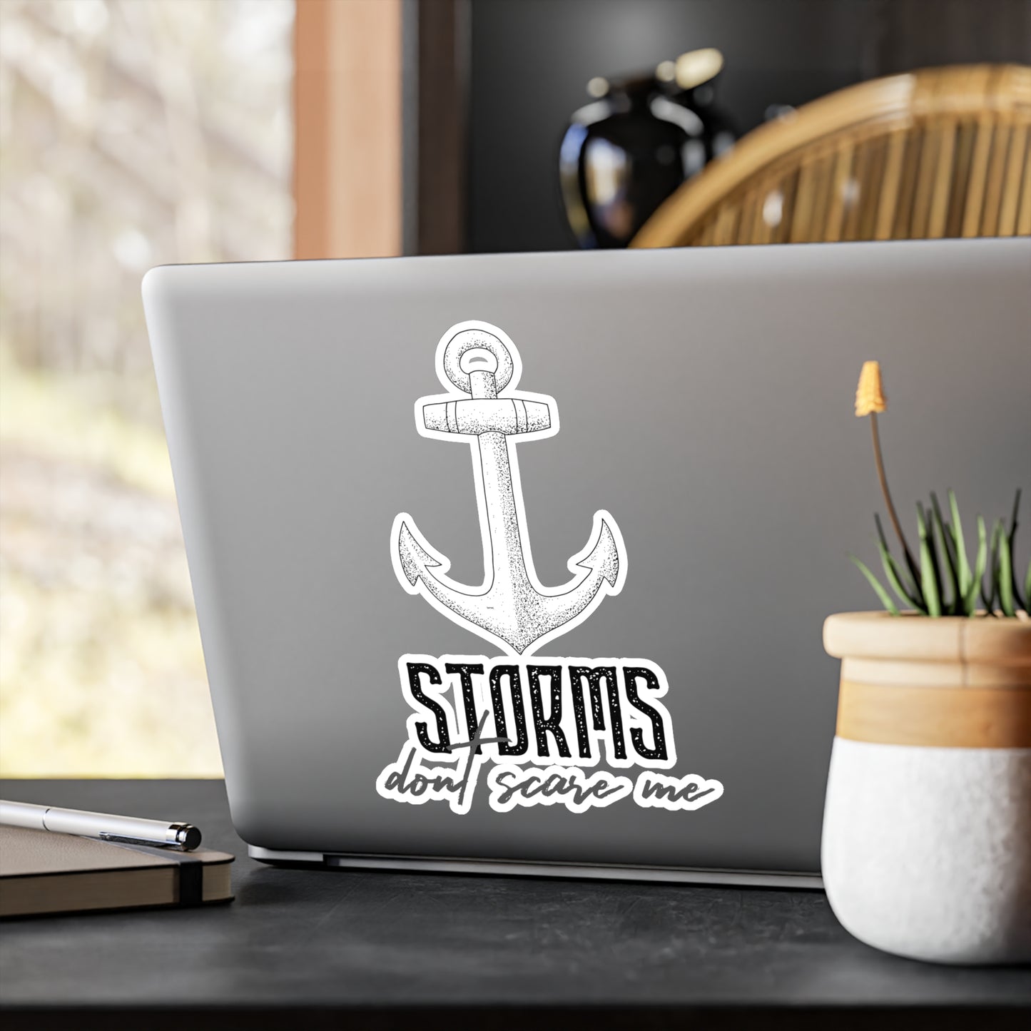 Storms Don't Scare Me Sticker