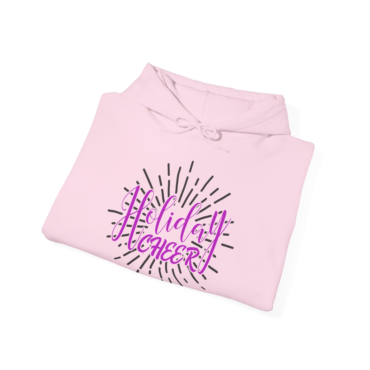 "Holiday Cheer" Festive Christmas Hoodie | Motivational Treats