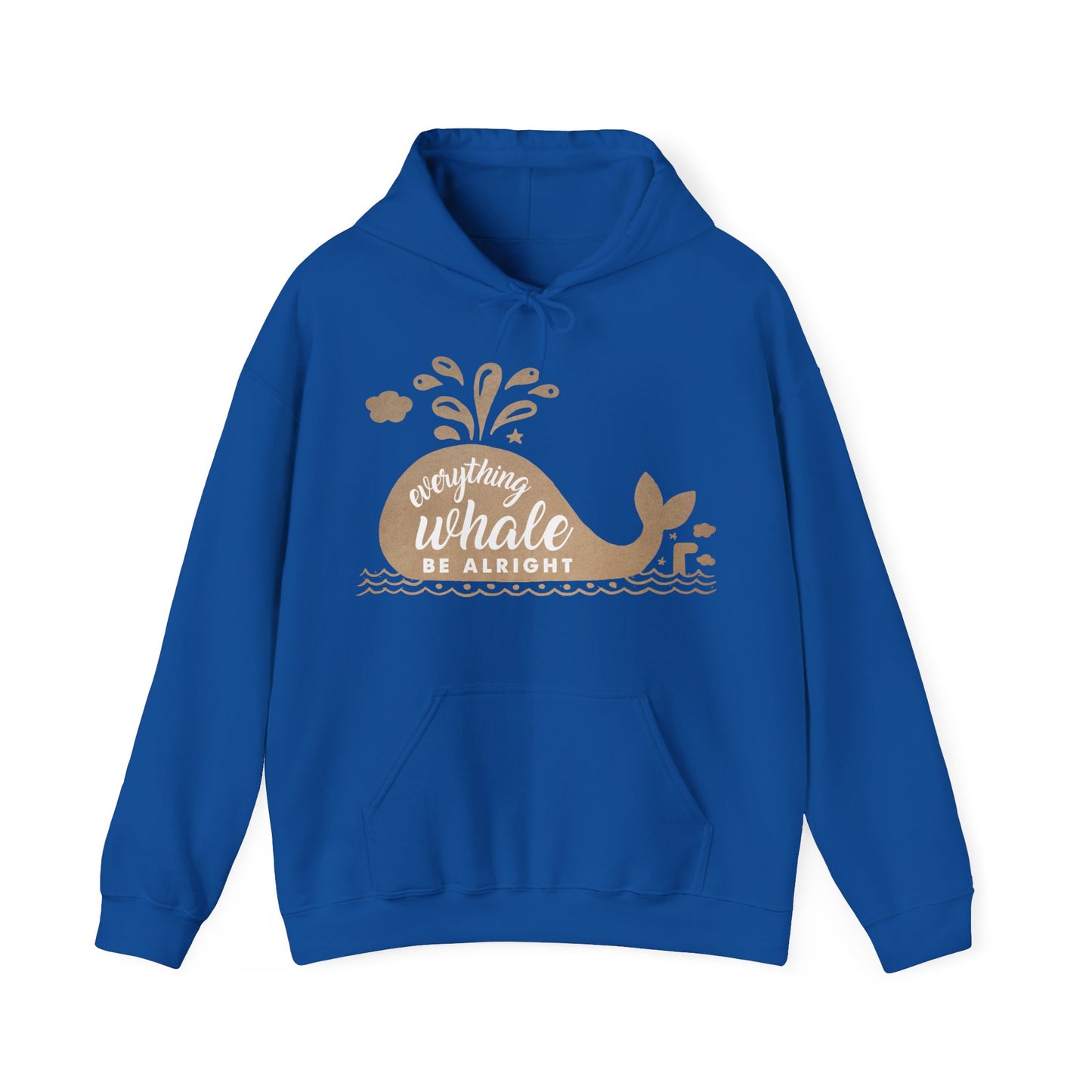 Everything Whale Be Alright Motivational Hoodie | Motivational Treats