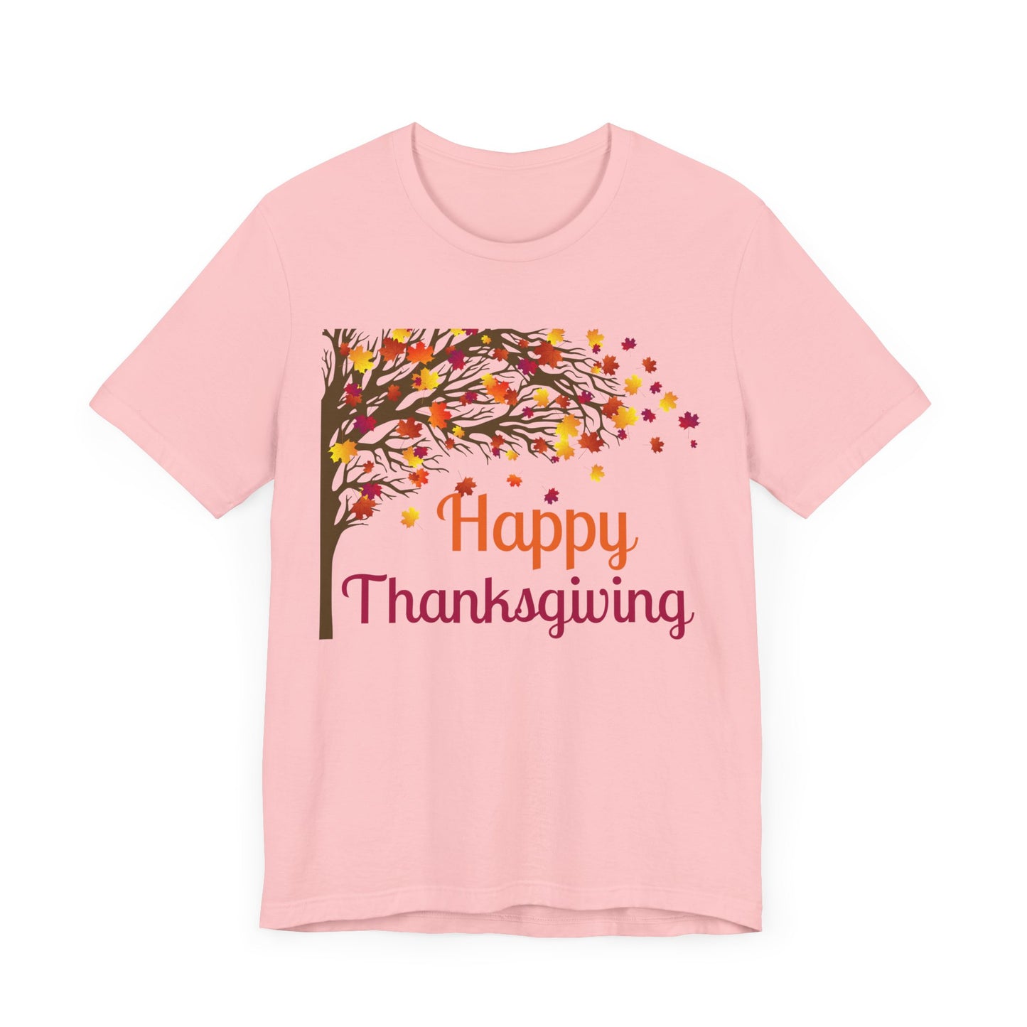 Autumn Leaves Thanksgiving T-Shirt - Unisex