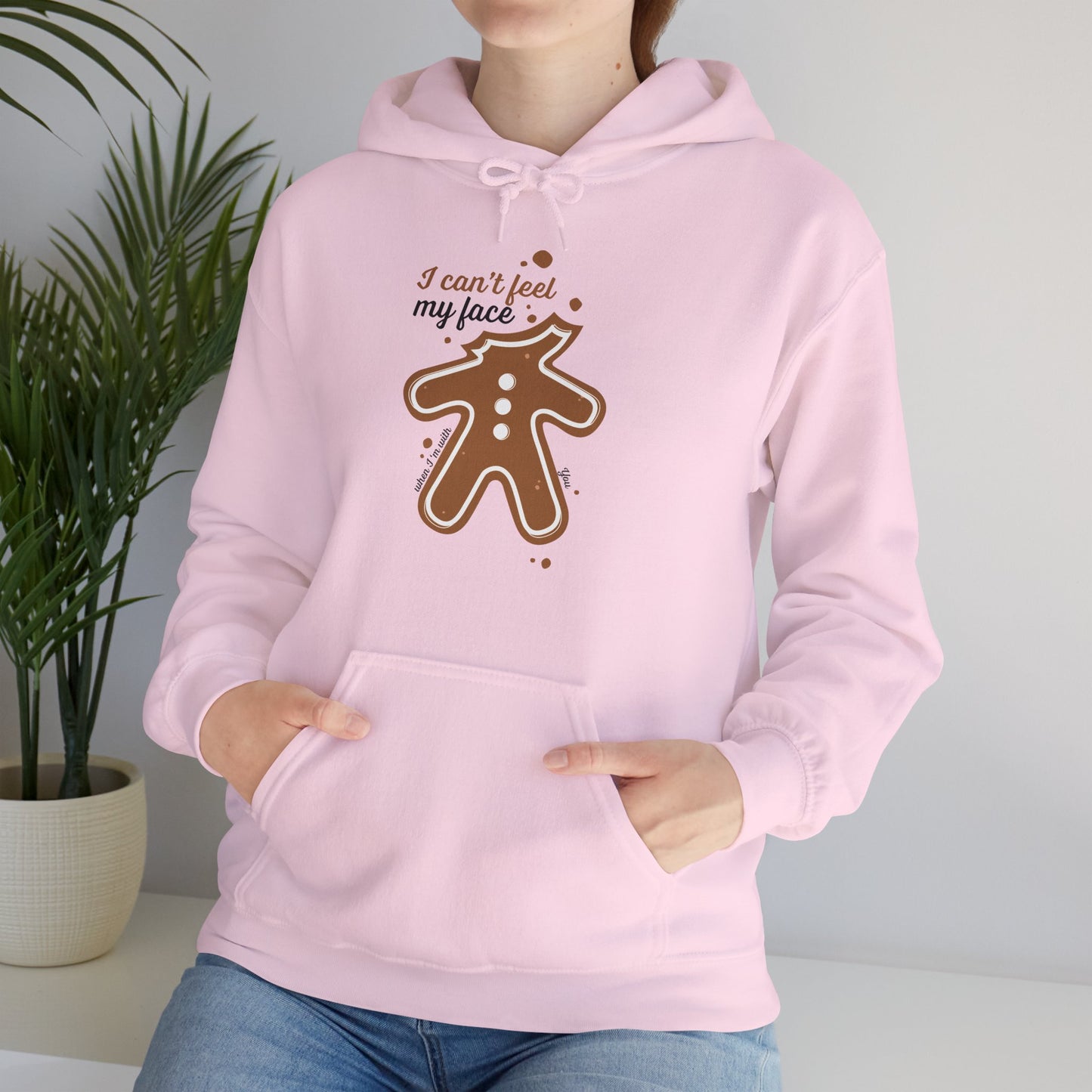 “I Can’t Feel My Face” Christmas Hoodie | Motivational Treats