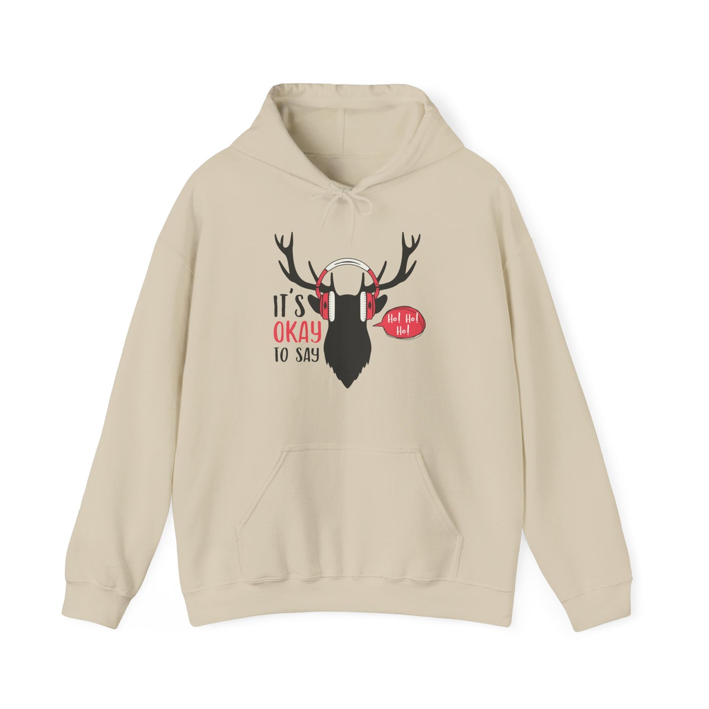 Ho! Ho! Ho! Fun Christmas Hoodie | Motivational Treats