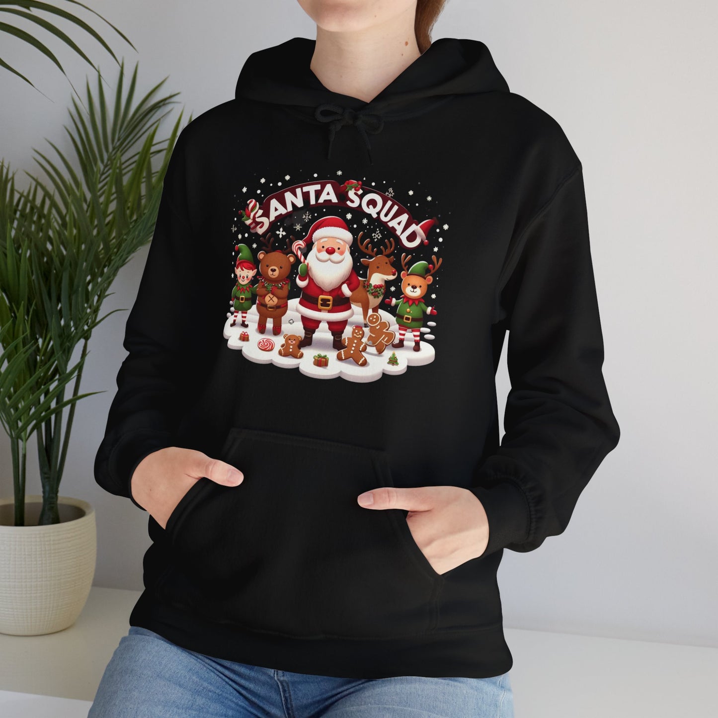 Santa Squad Winter Wonderland Christmas Hoodie - Unisex