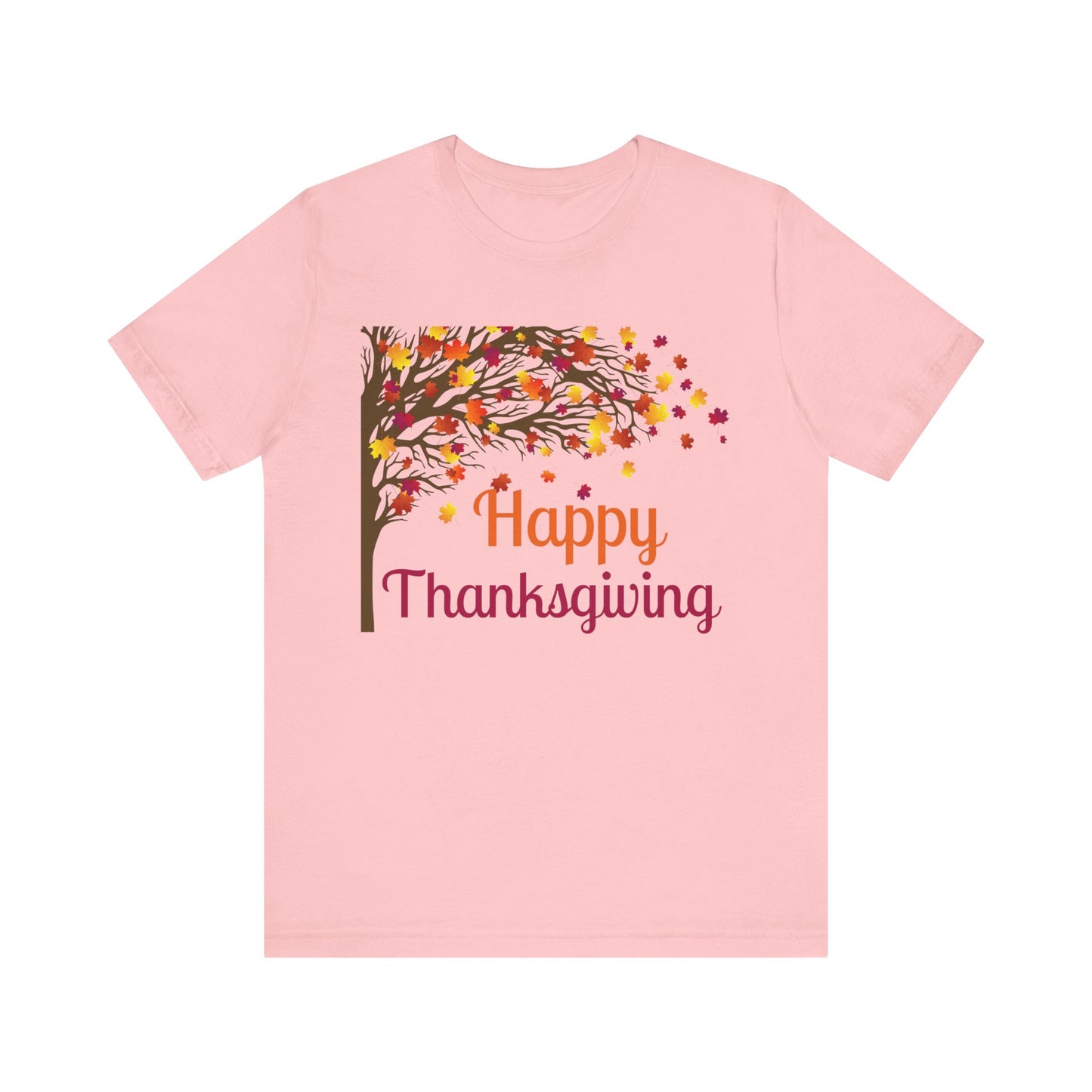 Autumn Leaves Thanksgiving T-Shirt - Unisex