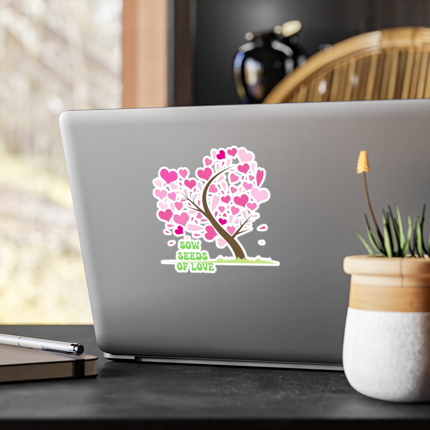 Sow Seeds of Love Sticker - Motivational Treats