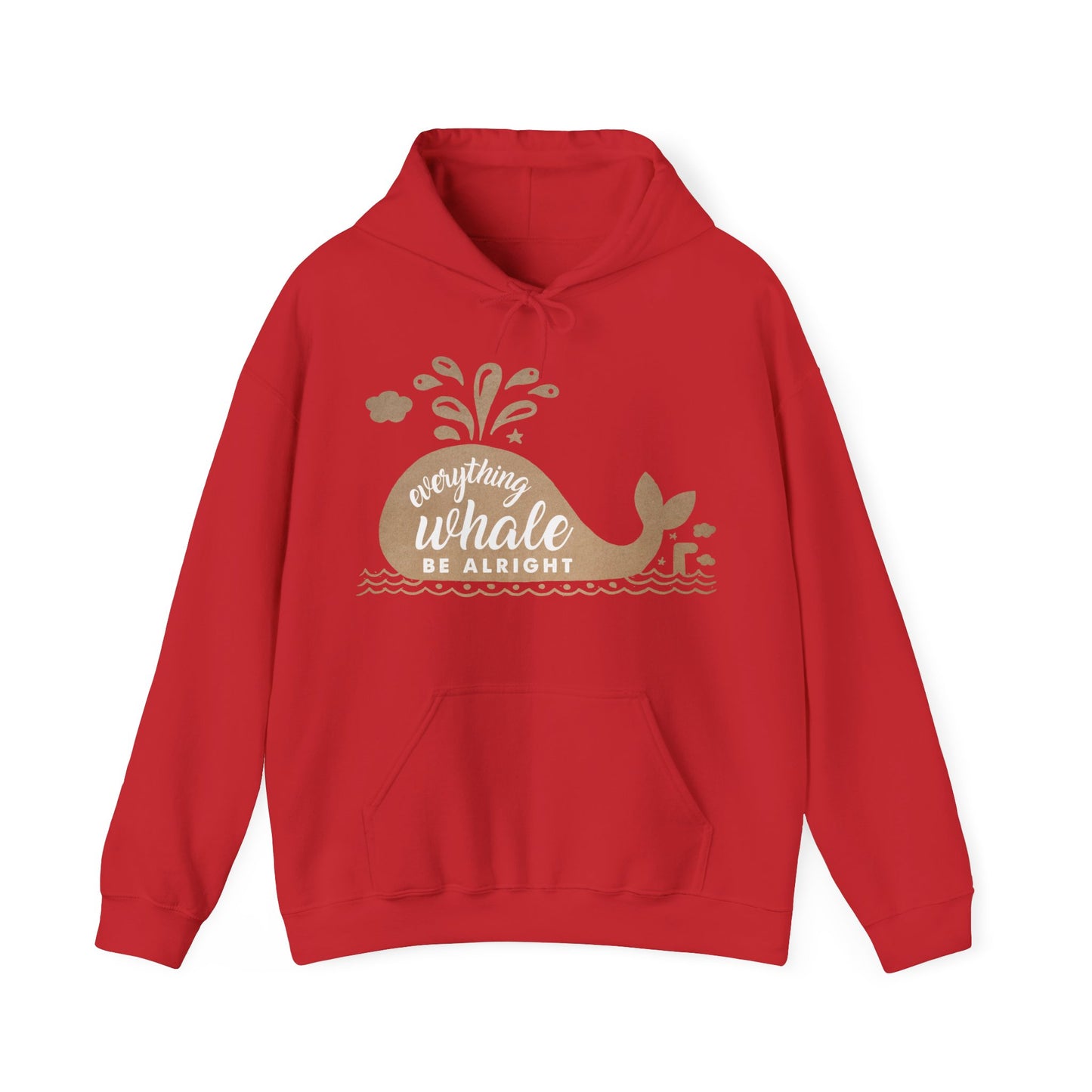 Everything Whale Be Alright Motivational Hoodie | Motivational Treats