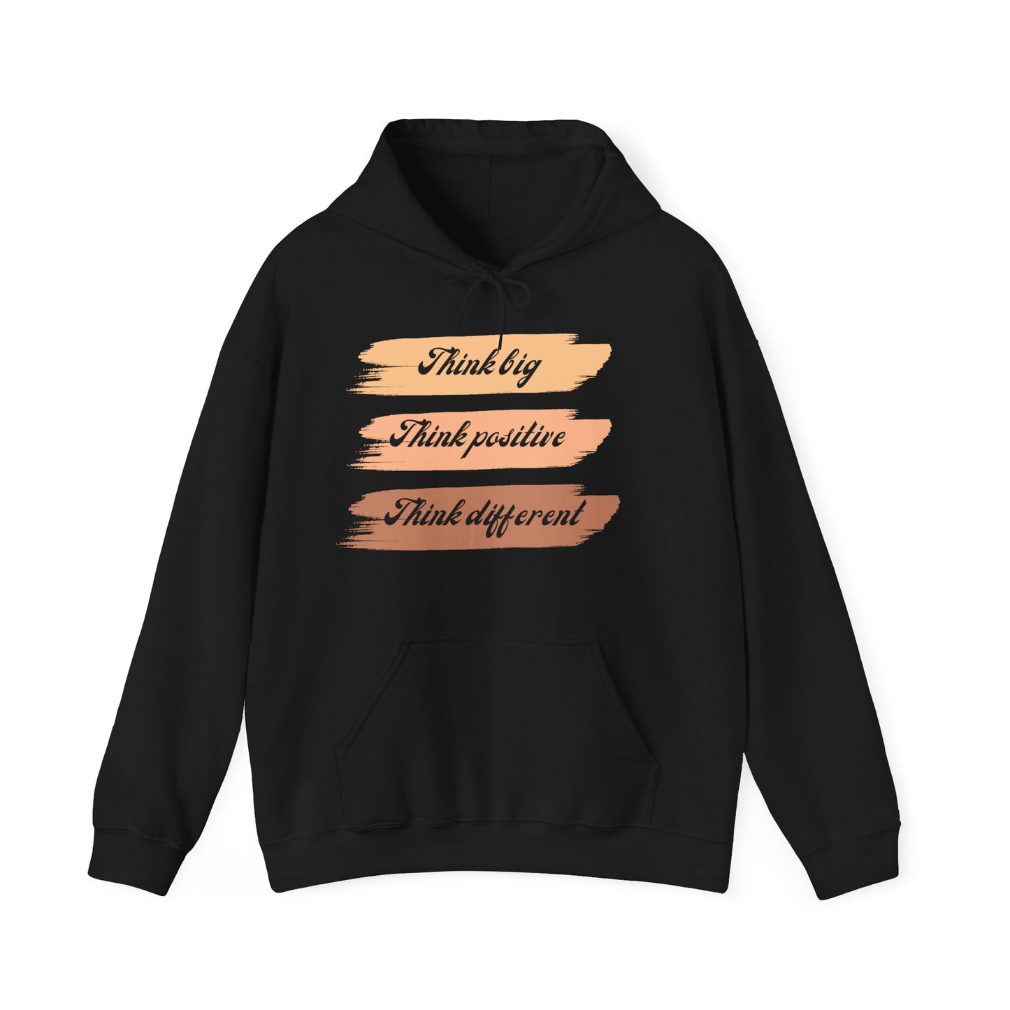 Think Big Motivational Hoodie - Unisex Inspirational Sweatshirt