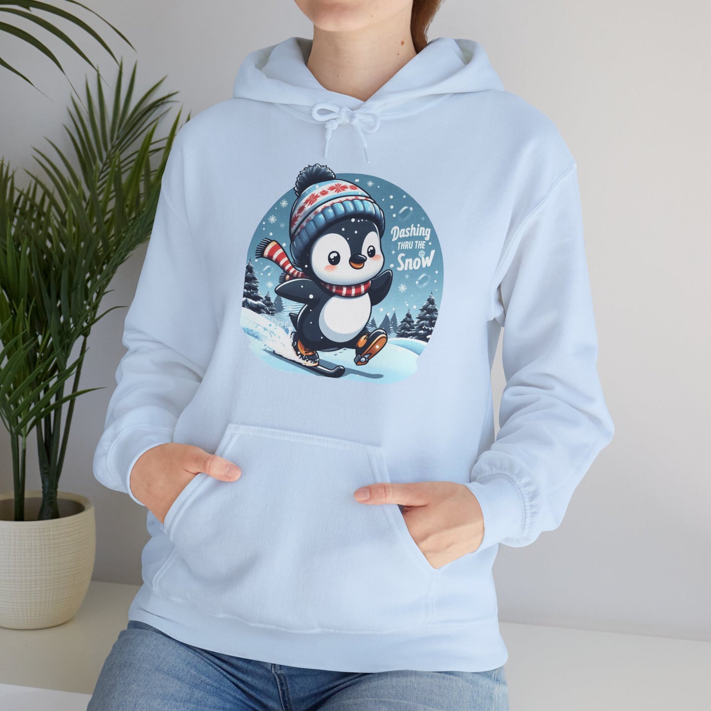 Dashing Through the Snow Christmas Hoodie - Unisex