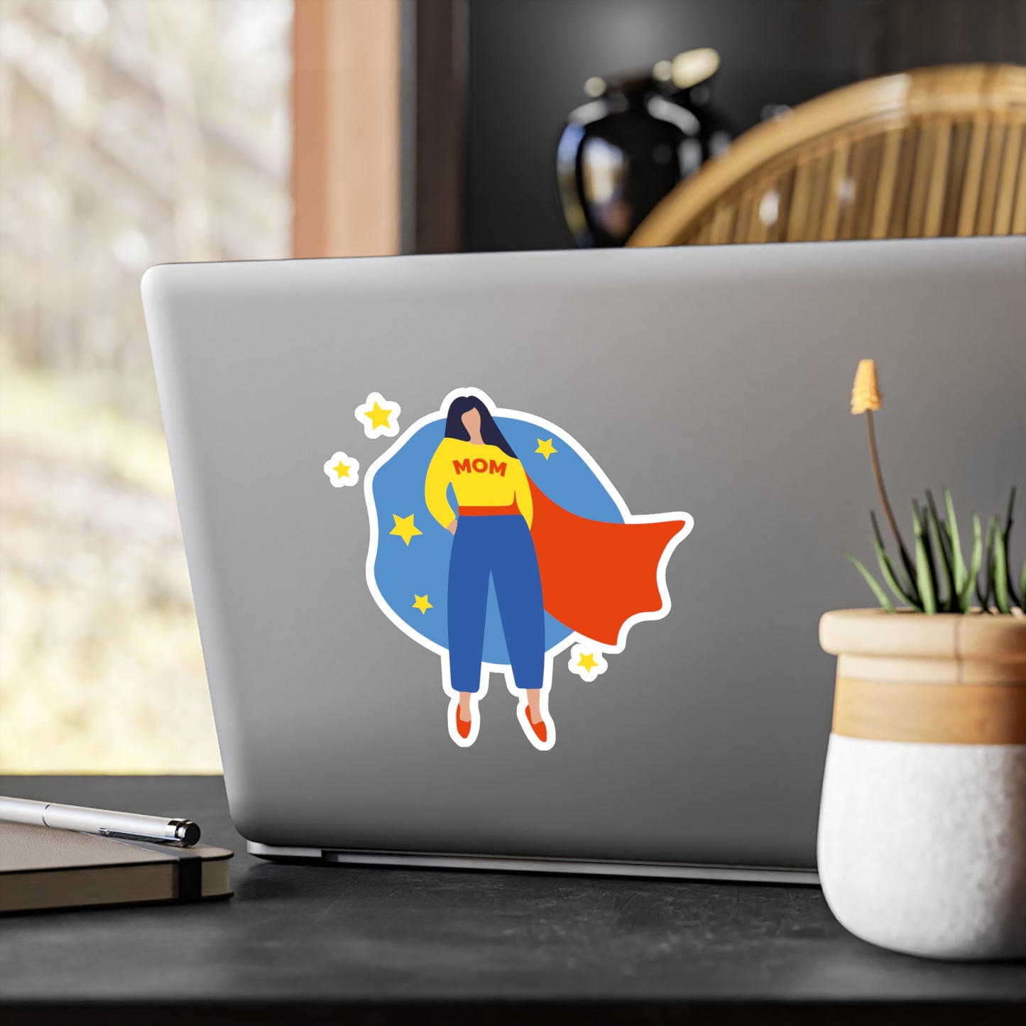Mom Hero Sticker